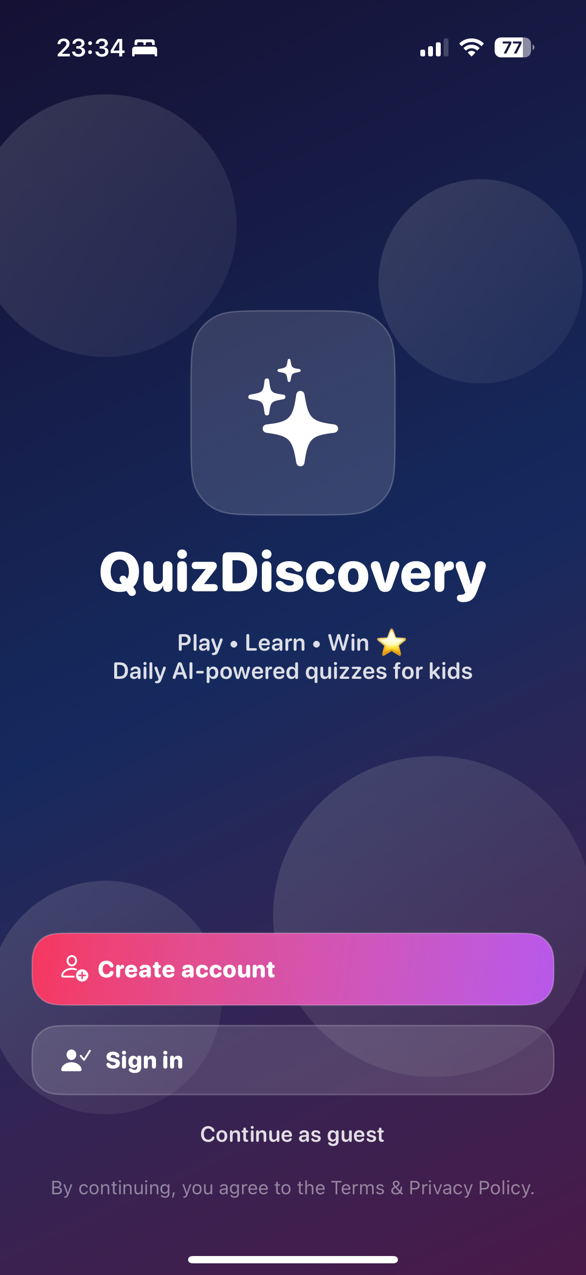 QuizDiscovery screenshot 1